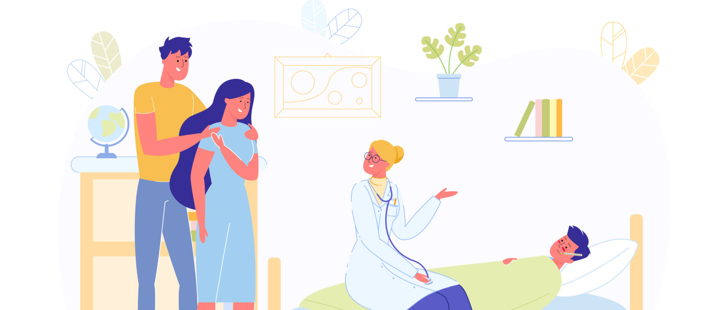 animated doctor check up